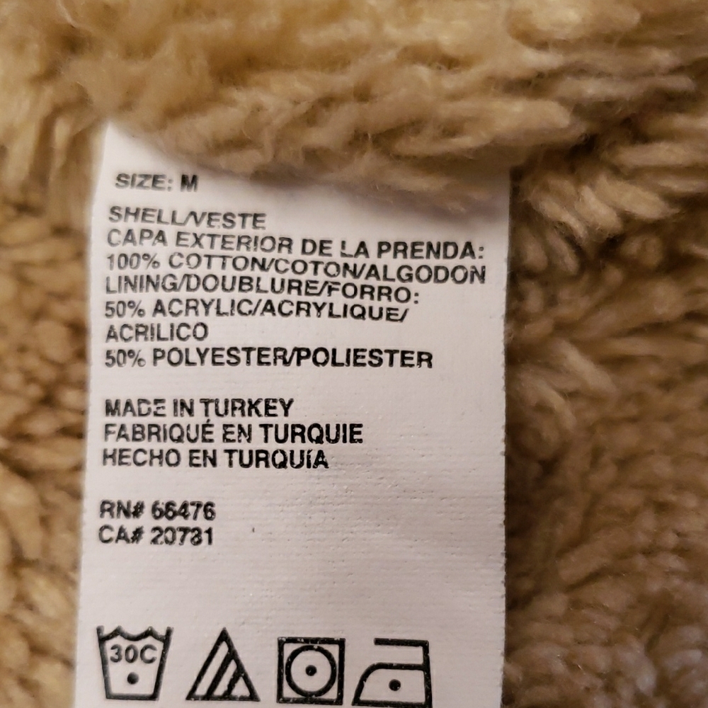 Vintage TOMMY HILIGER Sleeveless Denim Sherpa-Lined Vest - Picture 7 of 10